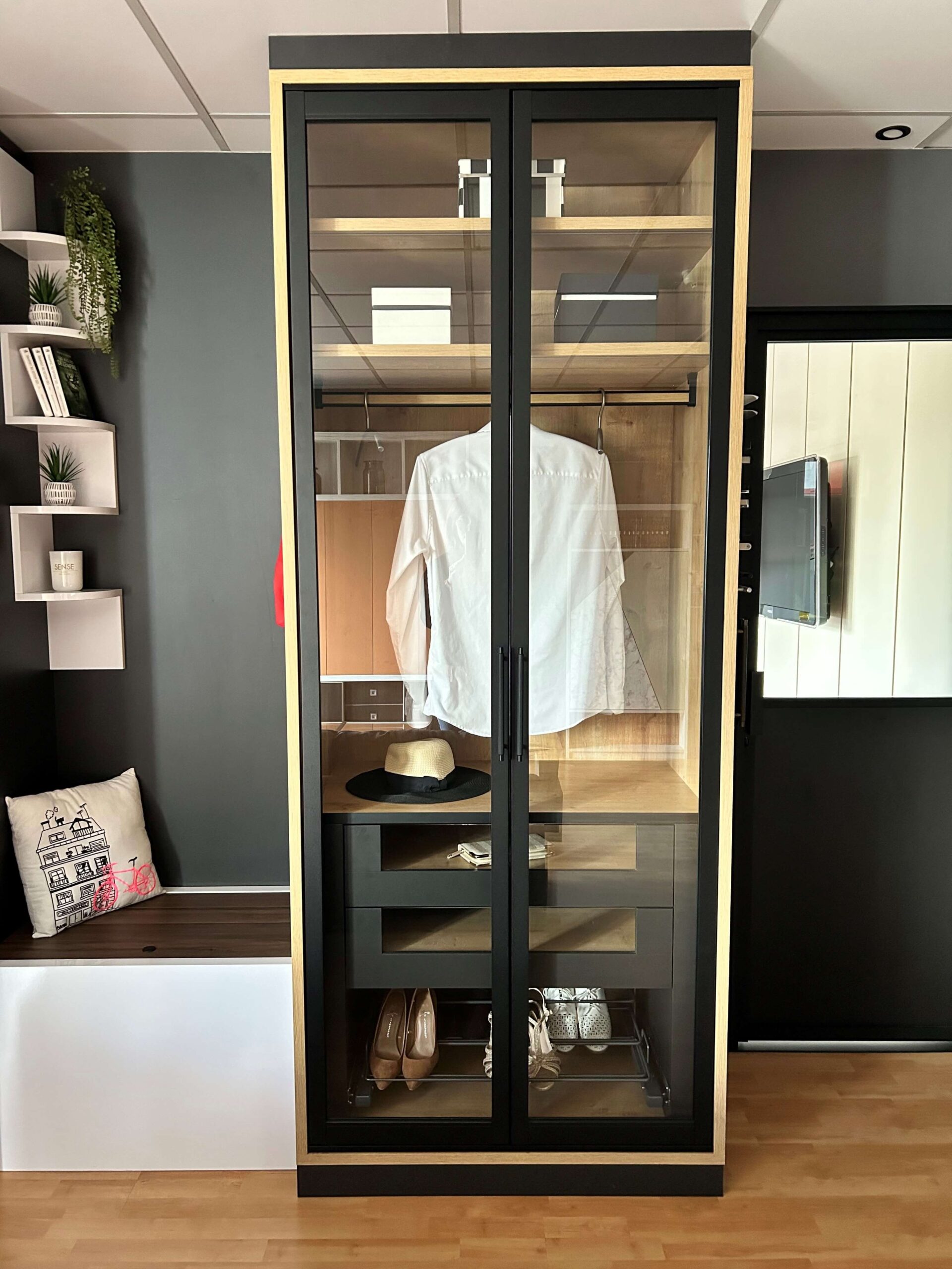 porte pivotante alu 3